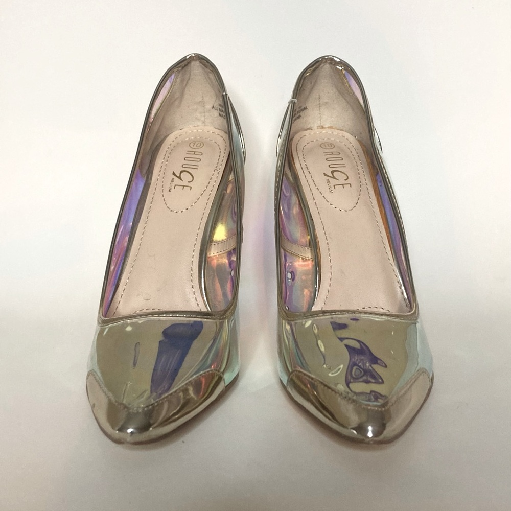 Silver Iridescent Women's Shoes